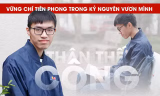 Thân Thế Công được đề cử Giải thưởng Gương mặt trẻ Việt Nam tiêu biểu 2024. Ảnh: Nguyễn Thắng