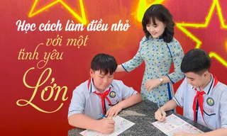 Học cách làm điều nhỏ với một tình yêu lớn