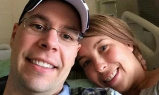 Christian và Errin tươi cười sau ca phẫu thuật. Ảnh: Fox 5 Atlanta.