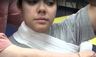 Sơ cứu đúng cách sẽ giúp người gặp tai nạn có cơ hội sống cao hơn. Ảnh: BV Đại học Y Dược TP.HCM.