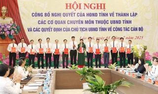 Công bố danh sách lãnh đạo các sở, ngành của tỉnh Lào Cai sau sáp nhập