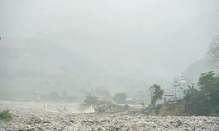 Trở lại 'thung lũng đá' rộng gần 100 ha do bão Yagi gây nên tại Lào Cai 