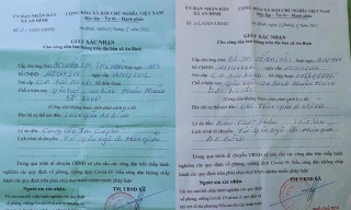 Tạm đình chỉ công tác Chủ tịch UBND xã ký giấy cho người dân đi chợ trong vùng dịch