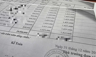 Dấu hiệu lập khống chứng từ tại Sở Văn hóa - Thể thao và Du lịch ở Sơn La