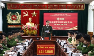 Xác minh tài sản, thu nhập của 27 cán bộ Công an tỉnh Lai Châu