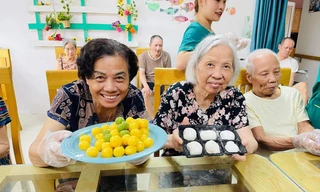 Một trung thu rất khác ở viện dưỡng lão