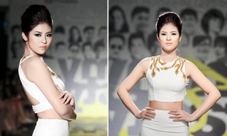 Ngọc Hân diện váy xẻ táo bạo khoe eo thon gợi cảm