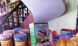 Các sản phẩm phấn hoa Atiso bán trên thị trường