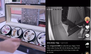 Trước tin Ngọc Trinh bị mất cắp BST đồng hồ bạc tỉ, Vũ Khắc Tiệp tung hẳn CCTV bằng chứng