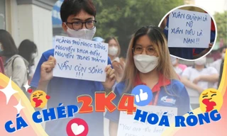 Thi Ngữ văn tốt nghiệp THPT: Xuất hiện nhiều tấm bảng siêu đáng yêu “nhắc nhẹ” tên tác giả tác phẩm