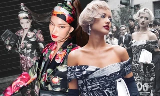 Châu Bùi và "Cô Em Trendy" Khánh Linh đọ style tại show Dolce&Gabbana, ai ấn tượng hơn?