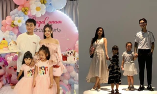 Hóa ra lâu nay Đạt G vẫn âm thầm cùng Cindy Lư chăm sóc 2 nhóc tì