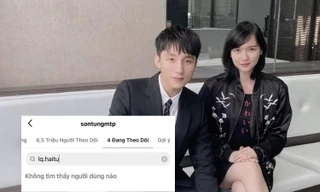 Sơn Tùng M-TP unfollow "nàng thơ" Hải Tú, xóa hình chụp chung: Thực hư thế nào?