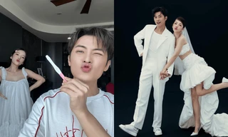 Puka và "anh trai" Gin Tuấn Kiệt "say hi" con đầu lòng sau 1 năm về chung nhà