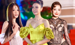 Chi Pu, Puka, Nam Anh đọ sắc "một chín một mười" trên thảm đỏ Ngôi Sao Xanh 2022