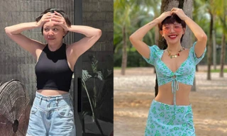 Đăng ảnh mới với diện mạo lạ lẫm, Tóc Tiên than vãn "tăng cân chơi, ai ngờ tăng thiệt"