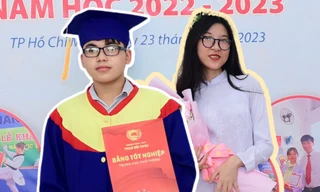 TP.HCM: Đôi bạn cùng lớp hẹn nhau lấy điểm 10 tại kỳ thi tốt nghiệp THPT năm 2023