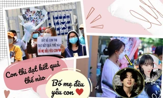 Những bà mẹ "quốc dân" của Gen Z: Cổ vũ con bằng bó hoa dễ thương "siêu cấp vũ trụ"!