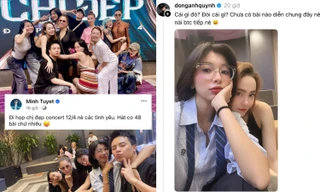 Concert Chị Đẹp: "Cúp-le" Đồng Minh không diễn chung, fan lo cho Minh Tuyết