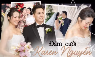 Đám cưới Karen Nguyễn: Chú rể mặc trang phục người Hoa, cô dâu đón tin "song hỷ" 
