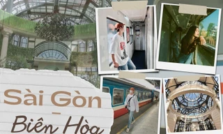 Gen Z rủ nhau "đi trốn" bằng tàu lửa đến Biên Hòa với giá vé chỉ bằng một ly trà sữa