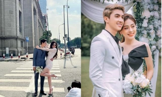 Hậu trường chụp ảnh cưới của Phương Nga - Bình An: Cô dâu cá tính, chú rể cực điển trai