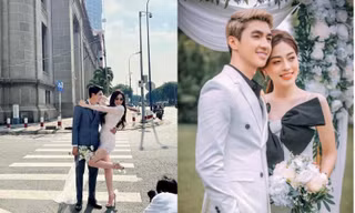 Hậu trường chụp ảnh cưới của Phương Nga - Bình An: Cô dâu cá tính, chú rể cực điển trai