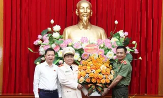 Ông Nguyễn Sỹ Quang, Phó Giám đốc Công an TP.HCM được thăng hàm Thiếu tướng 