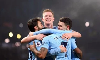 Man City áp đảo đội hình tiêu biểu lượt đi Ngoại hạng Anh