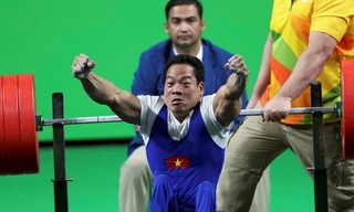 Lực sỹ Lê Văn Công giành HCV, phá kỷ lục thế giới 