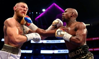 Mayweather và McGregor trong đại chiến hồi tháng 8 vừa qua