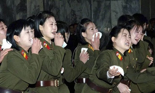 Hình ảnh đám tang ông Kim Jong Il