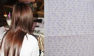 Nữ sinh N. và một phần lá đơn tố cáo