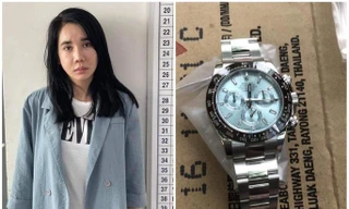 Qua đêm ở nhà trai trẻ, hoa hậu Lã Kỳ Anh cuỗm luôn đồng hồ Rolex 