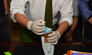 Ma túy tổng hợp được ngụy trang trong lô hàng hóa mỹ phẩm vận chuyển từ Đức về Việt Nam qua đường hàng không