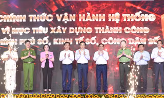 Thủ tướng Phạm Minh Chính và Đại tướng Tô Lâm - Bộ trưởng Bộ Công an tại hội nghị.