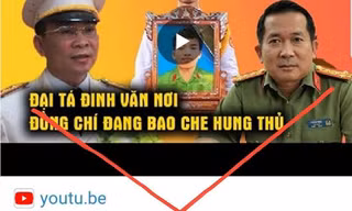 Đại tá Đinh Văn Nơi bác thông tin bịa đặt trên mạng xã hội
