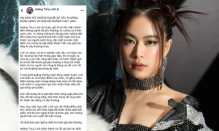 Sau loạt chỉ trích, Hoàng Thùy Linh xin lỗi vì những phát ngôn trong buổi họp báo