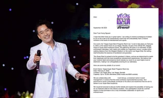 Thực hư chuyện Tuấn Hưng được mời biểu diễn tại Super Bowl, sự thật vẫn gây tò mò