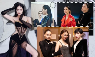 Trước khi đòi Lan Khuê "bôi môi thâm", Hương Giang từng đối đầu các "chị đại" ra sao?