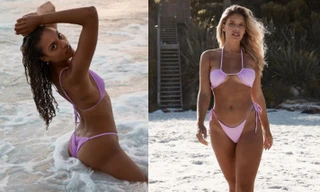 Mỹ nhân Úc trình diễn bikini phô đường cong 'nảy lửa'