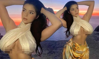 'Nữ hoàng nội y' ở Anh khoe đường cong và eo 'con kiến' gây ngưỡng mộ