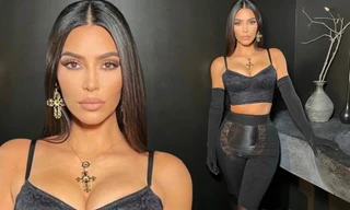 Chị em Kim Kardashian nóng bỏng 'rực lửa' trong show thời trang ảo của Dolce & Gabbana