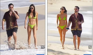 'Trai hư' Scott Disick lại đi biển với 'gái lạ'