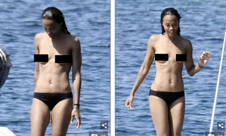 Sao 'Avatar' ngực trần tắm biển gây ngỡ ngàng