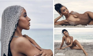 Tinashe gợi cảm 'rực lửa' trên tạp chí áo tắm danh tiếng SI Swimsuit 