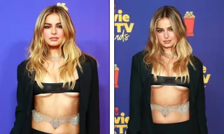 Addison Rae khoe ngực lộ liễu tại MTV Movie & TV Awards 2021