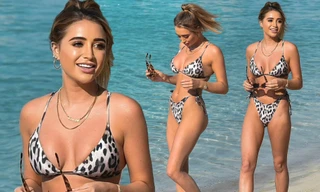 Sao truyền hình 9x đẹp như mộng ở biển với bikini nhỏ xíu