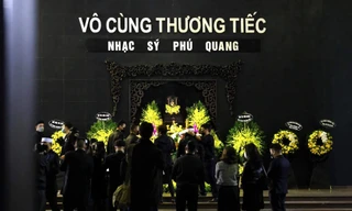Tiễn đưa nhạc sĩ Phú Quang về nơi xa lắm.