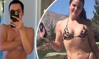 Khloe Kardashian đăng video bán nude khẳng định không chỉnh sửa ảnh